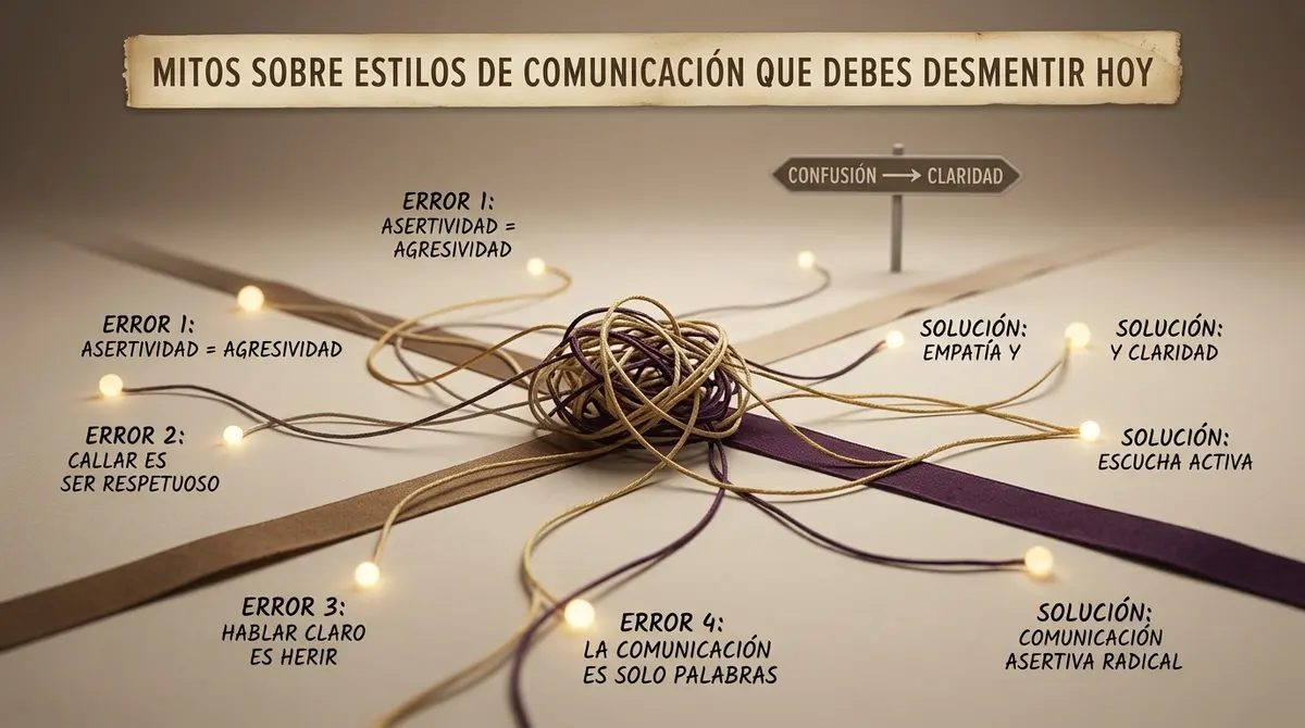 Errores comunes sobre Estilo de Comunicación y Asertividad Radical: Mitos que debes desmentir hoy
