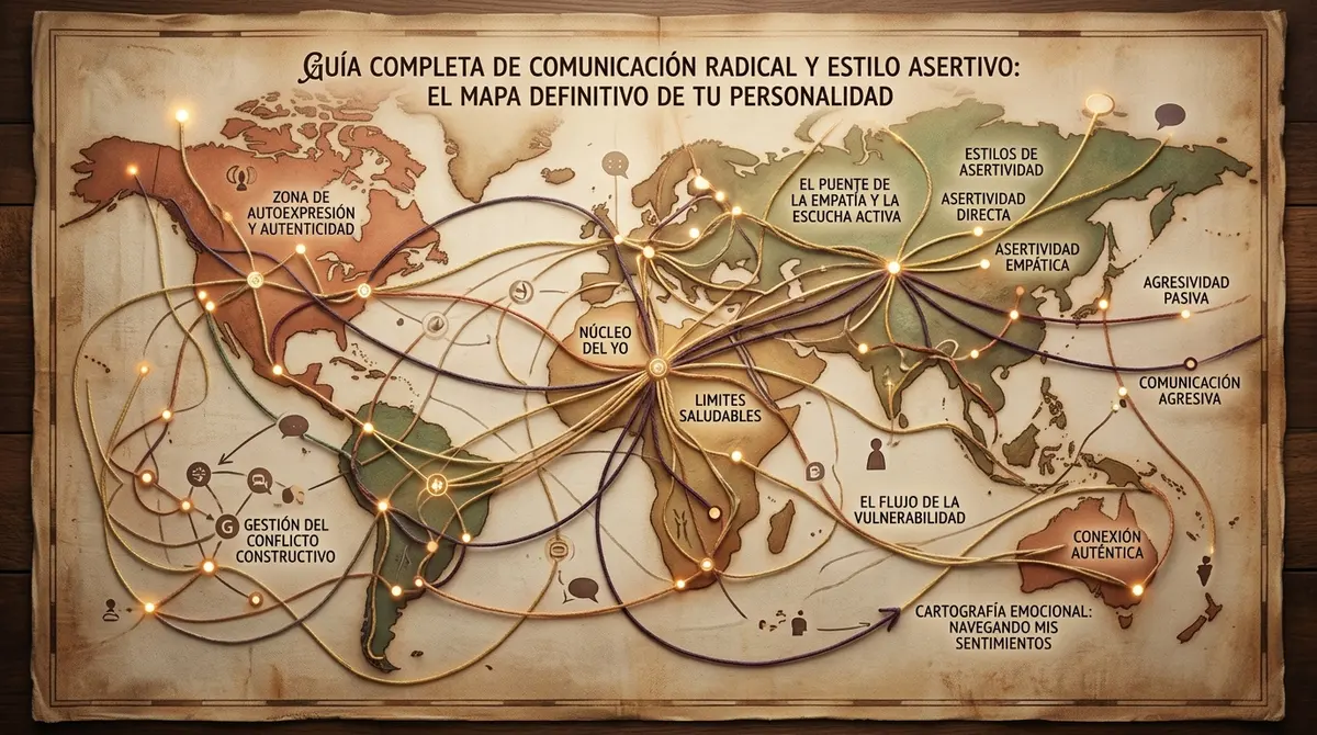 Guía completa de Estilo de Comunicación y Asertividad Radical: El mapa definitivo de tu personalidad