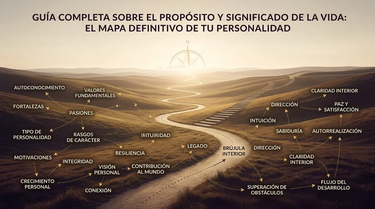 Guía completa de Propósito Vital y Sentido de Vida: El mapa definitivo de tu personalidad